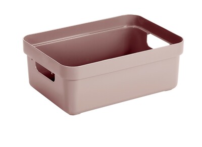 3 Stück- SUNWARE Sigma Home Box - 9,0 Liter - ohne Deckel - 352x253x122mm - Rosa