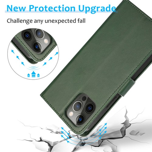 Removable Magnet Case Leather Wallet Cover For iPhone 16 15 14 13 Pro Max 8 Plus - Picture 66 of 85
