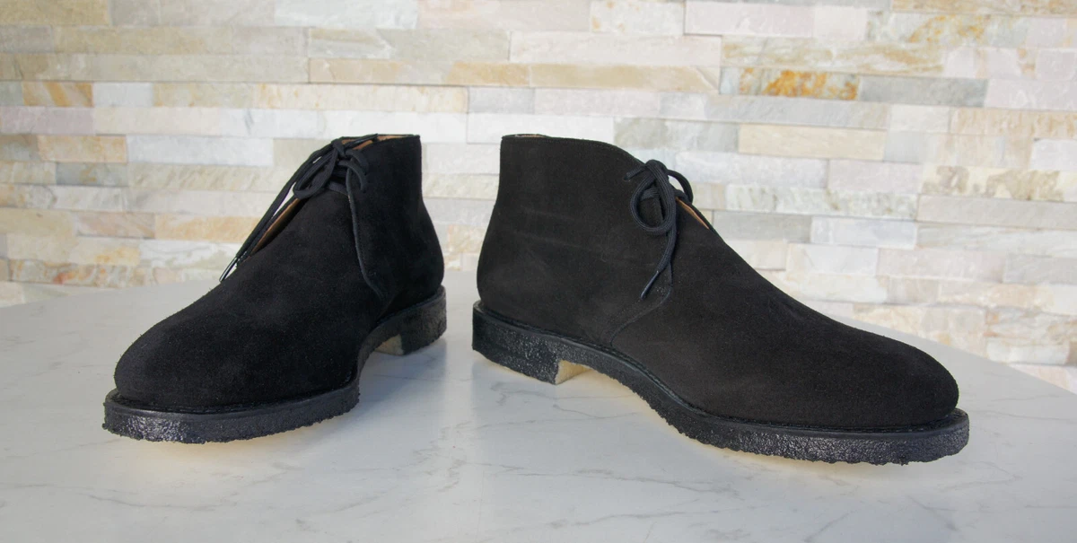 Botines Church's EU 40,5 UK 6,5 RYDER 81 Negros NUEVOS Antiguo PVU 870€