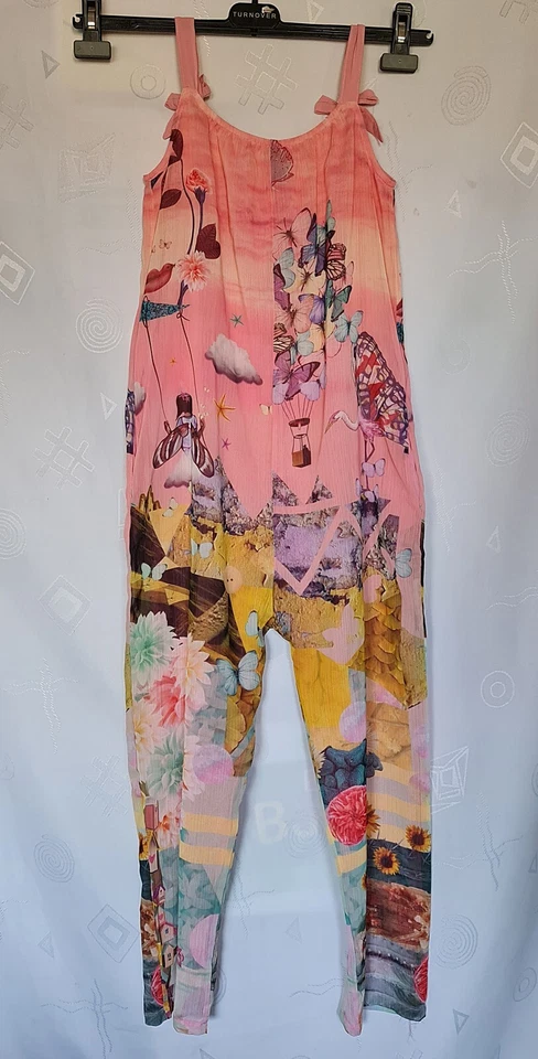 TRAJE AUTÉNTICO DESIGUAL TALES ART LOGO ROSA NIÑA-TALLA: US9/10;EU 134 Foto 3 de 4