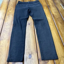 FDJ French Dressing Jeans Women's 28x29  Dark Gray Pull On Straight Leg Pants 6