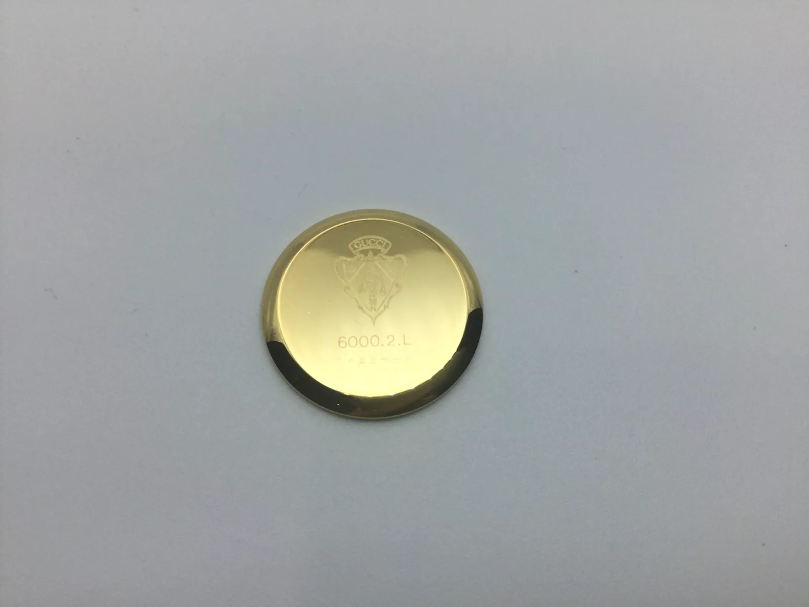 COQUE ARRIÈRE DU BOÎTIER DE MONTRE GUCCI 6000,2 L NEUVE