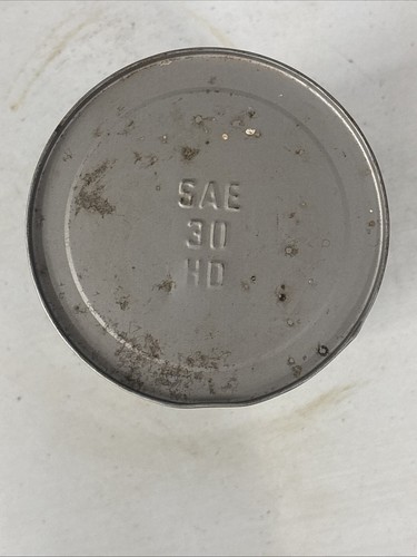 VINTAGE TEXACO HAVOLINE MOTOR OIL CAN 1 QUART 1971 UNOPENED EMPTY OIL CAN - Picture 7 of 8