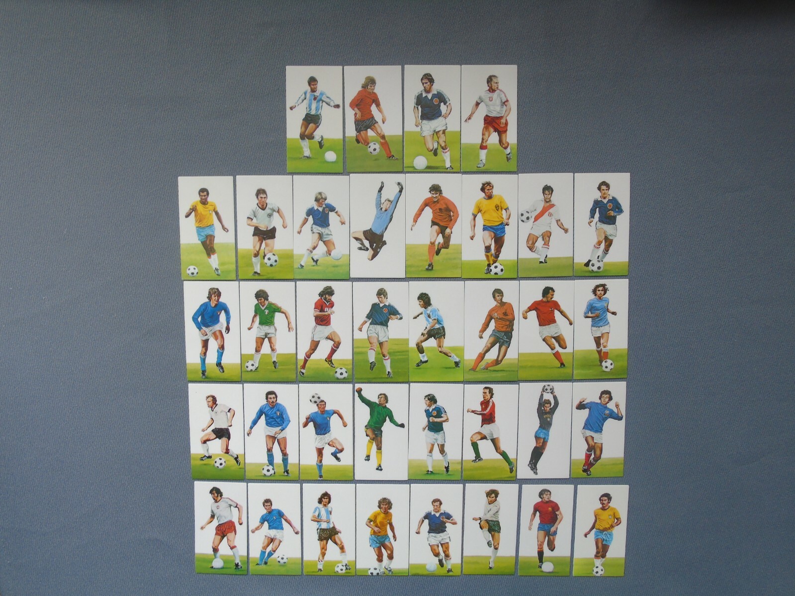 Golden Wonder Set of 36 World Cup All Stars 1978 - Mint 