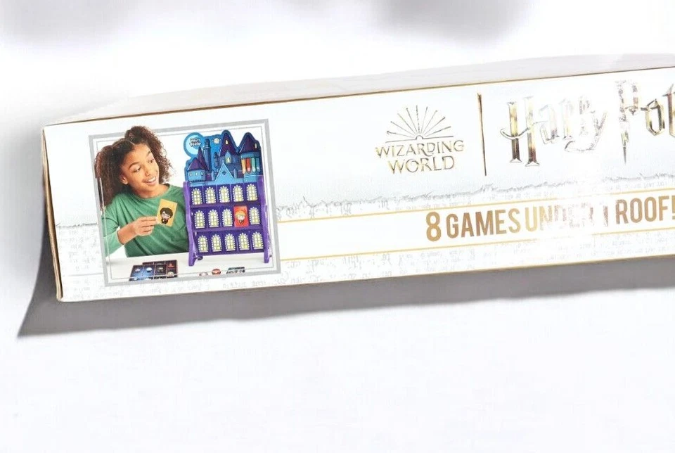 Harry Potter Wizarding World Games HQ Checkers Tic Tac Toe Memory Match Go Fish - Image 2 of 4
