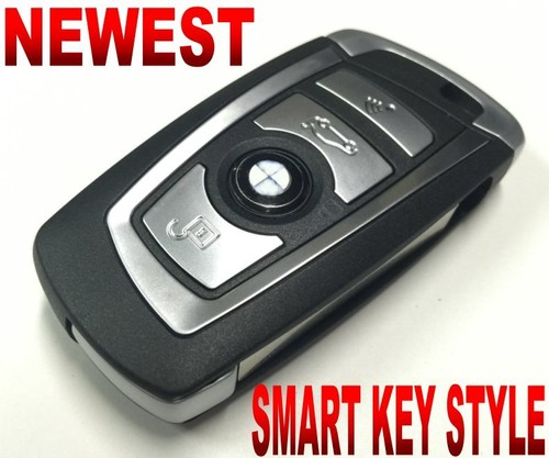 SMART KEY STYLE REMOTE FOR BMW "VIRGIN" CHIP NEVER BEEN CODED TRANSPONDER FOB E6 - Picture 4 of 5