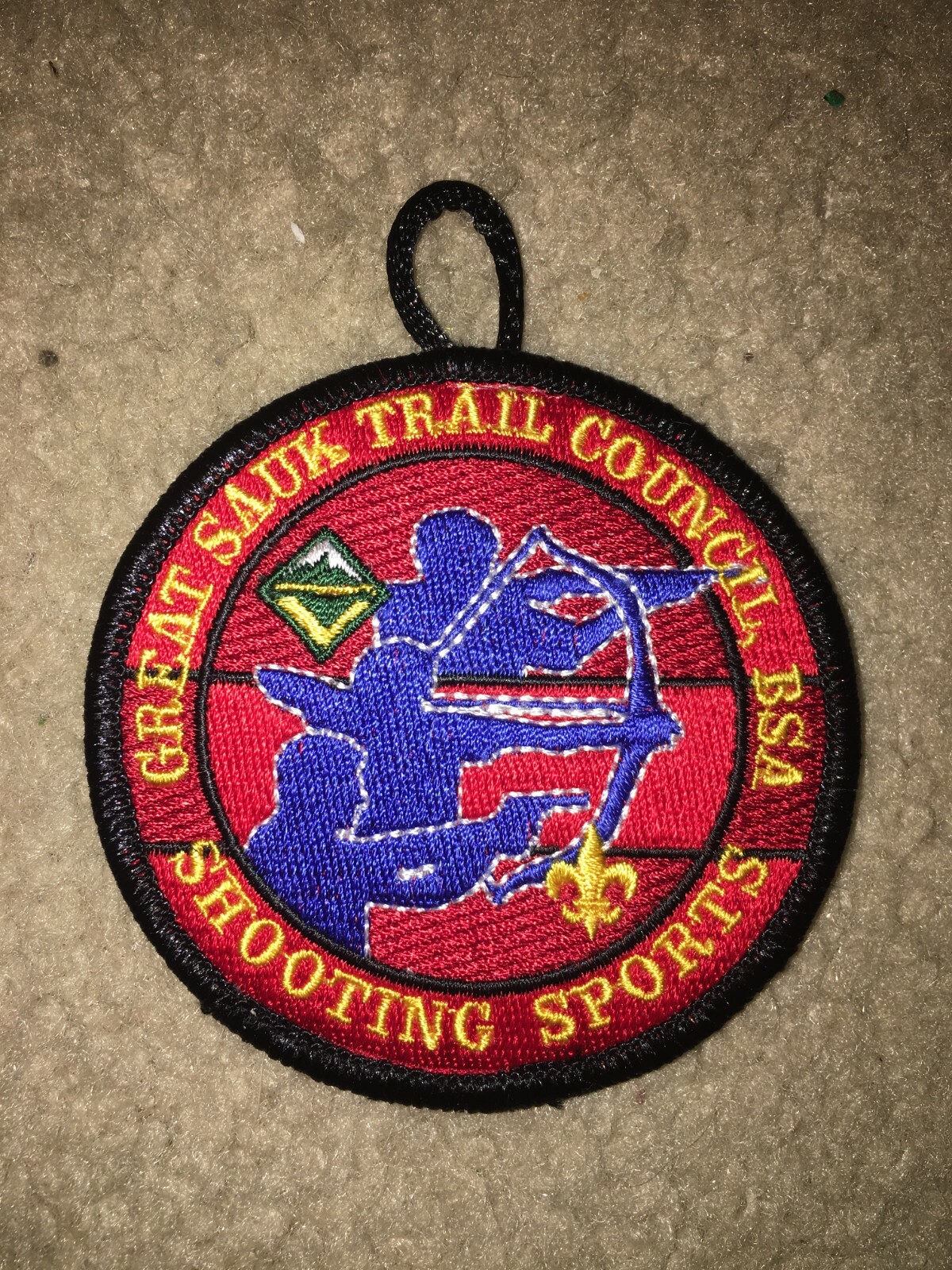 Venturing Patch Boy Scout Great Sauk Trail Council Michigan BSA Venturing Shooting ...