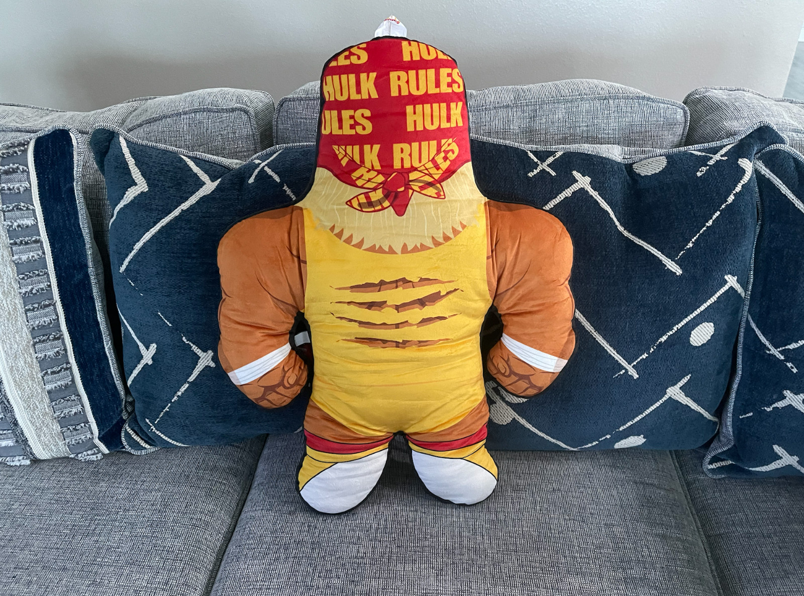 Hulk Hogan WWE Bleacher Buddy used by Sara Jay (WWF, WCW, NWO) Falak