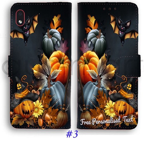 Personalised Text Phone Cover For LG Q60 V30 G8S K8 9 10 11+ 41S 50 61 Halloween - Picture 9 of 11
