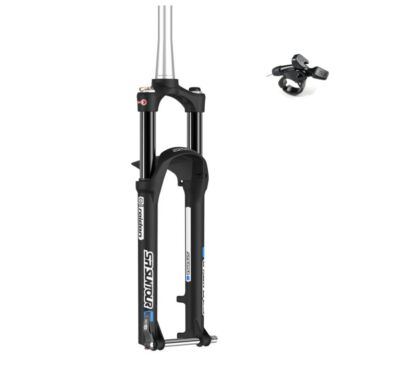 Suntour, Raidon32 Boost 29er RLR, tapered, 100 mm, Remote, schwarz glanz