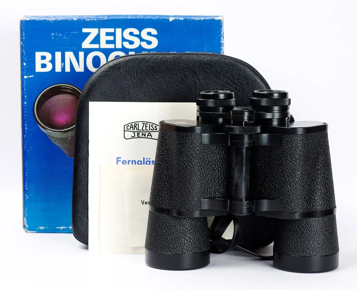 Binocular Carl Zeiss Jena DDR Jenoptem 10x50W Multi Coated Boxed