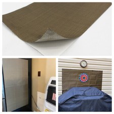 Adhesive Backed Exhaust Heat Shield Resistant for Floor Pan Fuel Tank, Firewall
