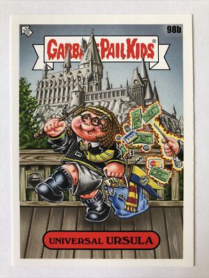 Garbage Pail Kids Topps 2021 Go On Vacation Sticker Universal Ursula 98b
