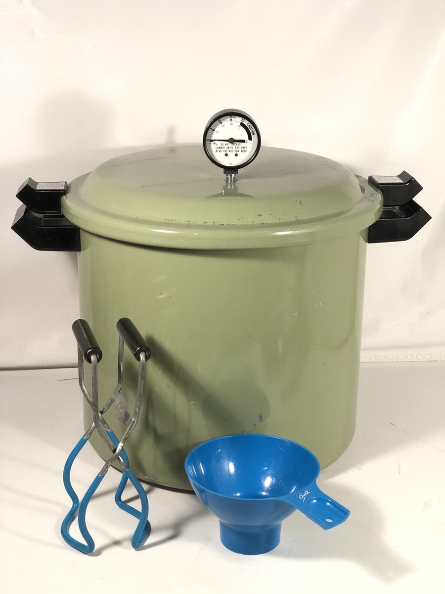 Sears Pressure Cooker Canner Avocado Green Made In USA | eBay