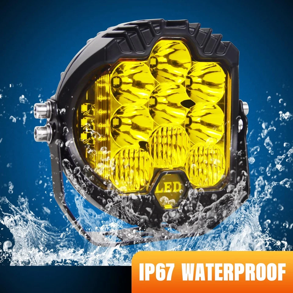 Fit for Toyota Tacoma Off Road Light LED Light Bars 5" LED Pods Auxiliary Light Foto 4 de 4