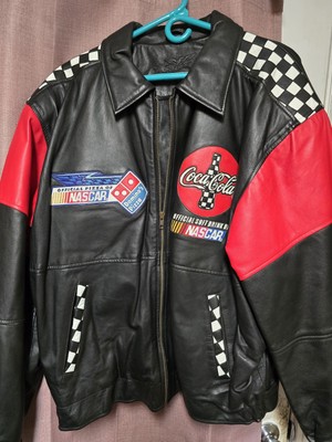 Nascar Coke Zero / Dominos Pizza Leather Jacket XL | eBay