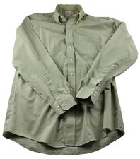 Brooks Brothers Regent Shirt Mens 16 6/7 Green Check Non-Iron Button Up Long Slv