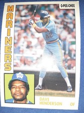 Click to enlarge Dave Henderson
