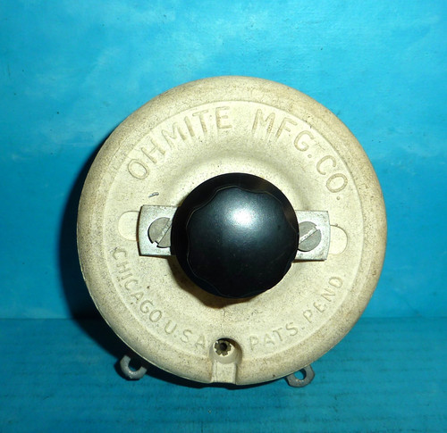 Ohmite Model L Rheostat 370 Ohms 0.64 Amps
