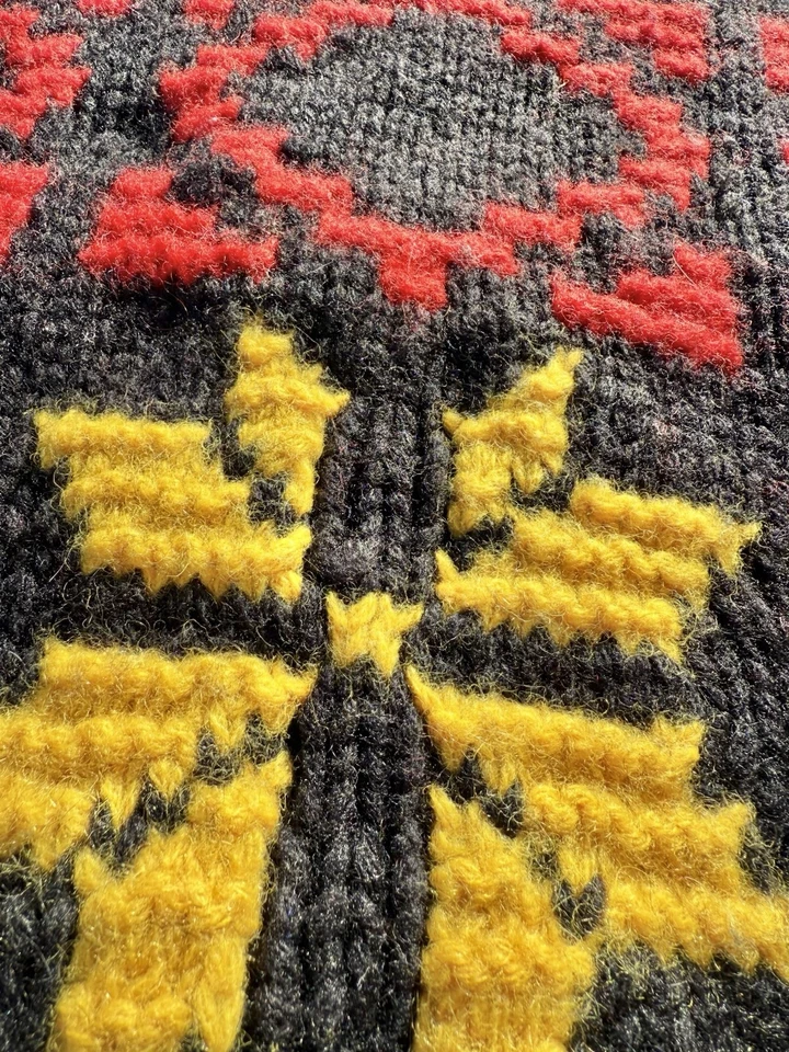 Vintage Boston Traders Wool 90s Nordic Holiday Winter Sweater Size M Multicolor - Image 4 of 4