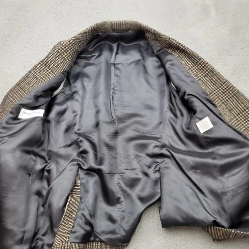 Officine Generale Manon Jacket Blazer Mens Small ( 36"Waist) Houndstooth Wool image 11
