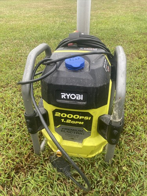 #ad #ad 2000psi 1.2gpm Electric Pressure Washer Ryobi for Repair Or Parts $39.44