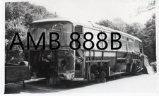 Heard Hartland AMB88B Bedford VAL14 Abbott B&W Bus Photo 5.5" x 3.5"
