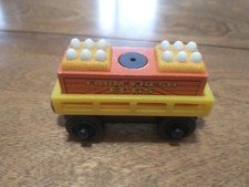 Thomas and Friends Wooden Railway Farm Fresh Egg Car