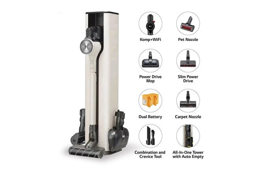 !!Neuwertig!! LG CordZero A9T-ULTRA1C Akkusauger, Beige,WiFi  A9 Kompressor