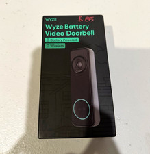 Wyze Battery Video Doorbell Wi-Fi Wireless Night Vision Alexa Google IFTTT Black