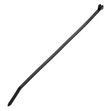 BT2I-M0 Cable Tie, Metal Barb, Intermediate, Weather Resistant Nylon 6.6, 8.0...
