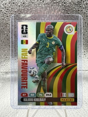 2026 FIFA World Cup Panini Adrenlyn XL Kalidou Koulibaly Refractor #418 Senegal