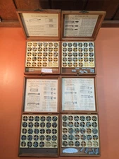 (3) KINGSLEY 18 PT & (1)  1/3 EMPIRE MONOGRAM CAP EMBOSSING HOT FOIL STAMP SETS 