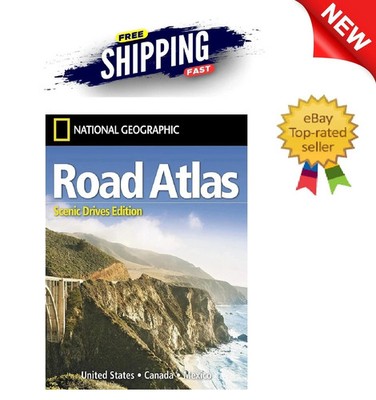 RAND MCNALLY USA ROAD ATLAS 2026 BEST Large Scale Travel Maps United States NEW