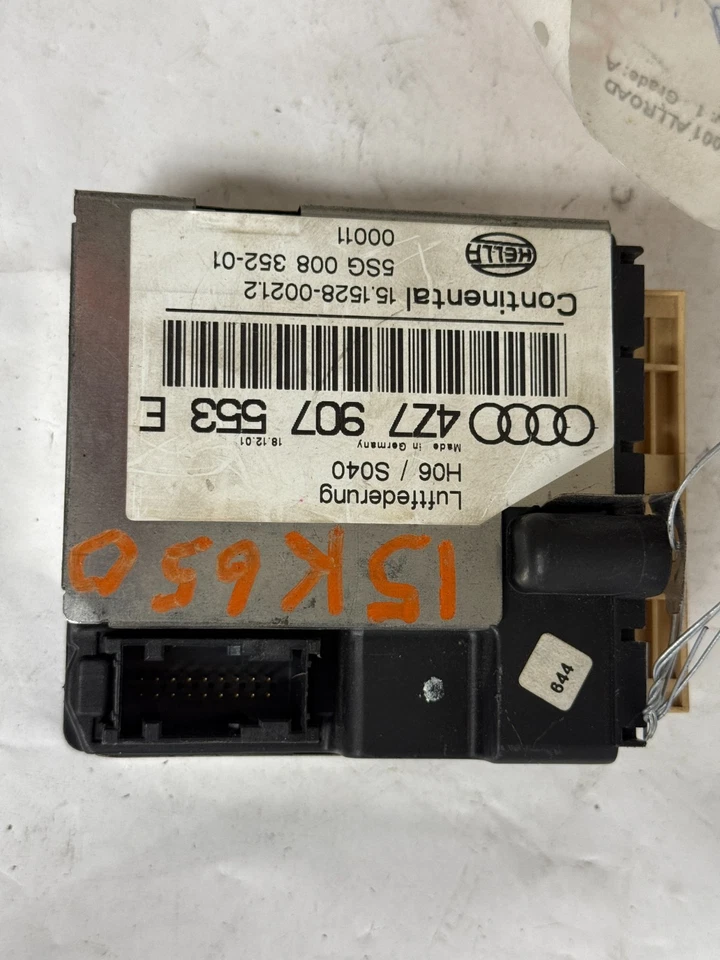 02 - 05 Audi Allroad Quattro Air Suspension Level Control Module 4Z7907553E OEM - Image 2 of 4