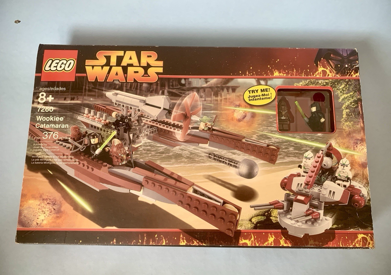 LEGO Star Wars Wookie Catamaran Set 7260 Complete in Excellent Condition
