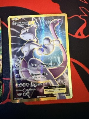 Mewtwo XY Evolutions EX Full Art  103/108 LP Minus & XY183 Promo LP Minus