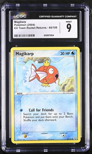 Magikarp graded CGC 9 for sale on eBay