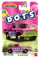 Matchbox '62 Nissan Junior Dots Candy Series 4/5 2026 1:64 Modellauto Pickup Jdm