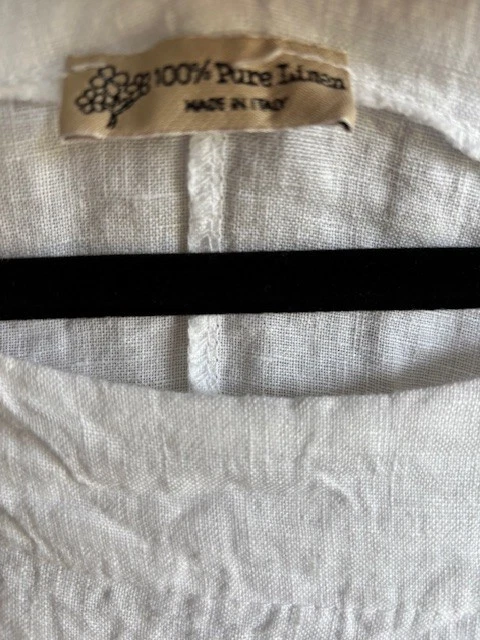 Top manga dolman 100% lino puro mujer talla M/L Italia Foto 4 de 4