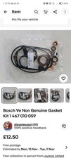 Bosch Non Gen Ve Kit 1 467 010 059