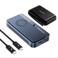 Acasis 80Gbps PCIe Gen5 M.2 NVMe SSD Enclosure Compatible with Thunderbolt 5/4/3