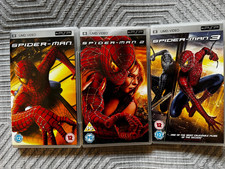 UMD Movie: Spiderman 1 2 3 Sony Playstation Portable Region 2