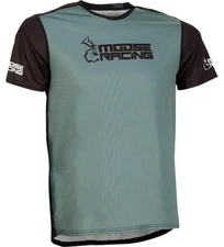 Moose Racing MTB Mens Short Sleeve Mountain Bike Jersey Black