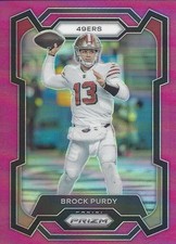 Brock Purdy 2023 Panini Prizm Pink Prizm Card