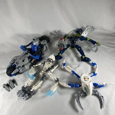 Lot Of Parts Bundle LEGO Bionicle Toa Mahri Toa Hahli 8914 & Others Mixed