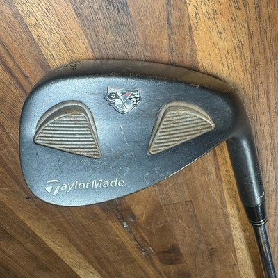 TaylorMade RAC TP 52° Gap Wedge Steel Shaft 8° Bounce Stiff Flex Steel 36''