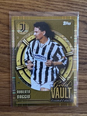 Roberto Baggio | Topps Collector Tin 2025 | Gold Vault | Juventus Turin