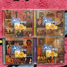 Time Life Pop Memories Of The 60s CD Lot of 4 Compilation Blue Velvet NEW/SEALED