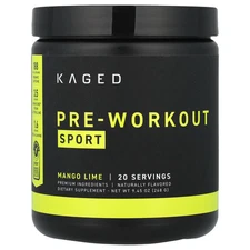 Pre-Workout, Sport , Mango Lime, 9.45 oz (268 g)